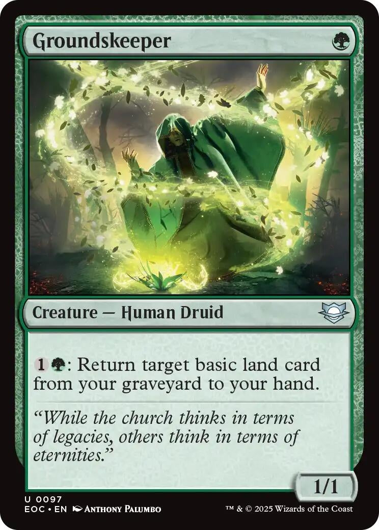 Image for Groundskeeper (97) [Edge of Eternities] - Magic: The Gathering