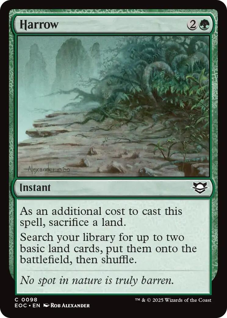 Image for Harrow (98) [Edge of Eternities] - Magic: The Gathering