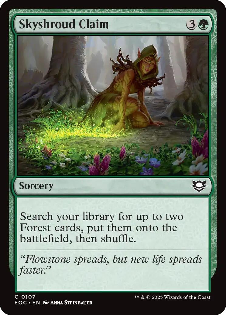 Image for Skyshroud Claim (107) [Edge of Eternities] - Magic: The Gathering