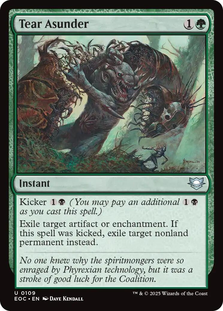 Image for Tear Asunder (109) [Edge of Eternities] - Magic: The Gathering