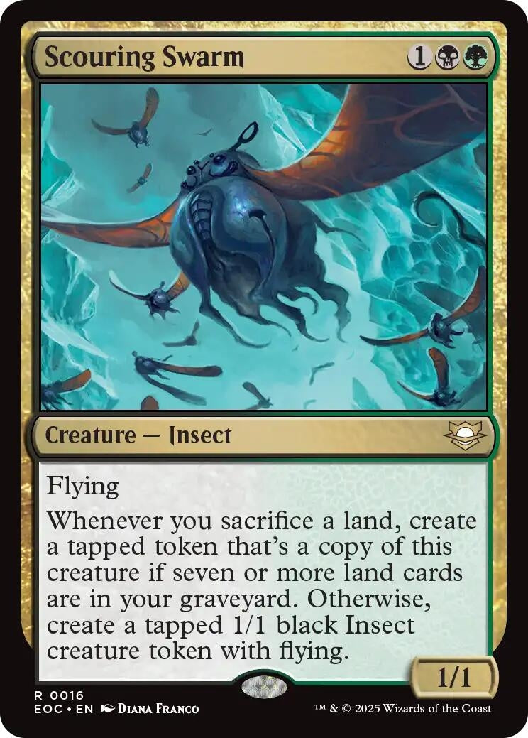 Image for Scouring Swarm (16) [Edge of Eternities] - Magic: The Gathering