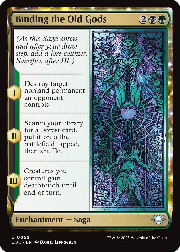 Image for Binding the Old Gods (52) [Edge of Eternities] - Magic: The Gathering