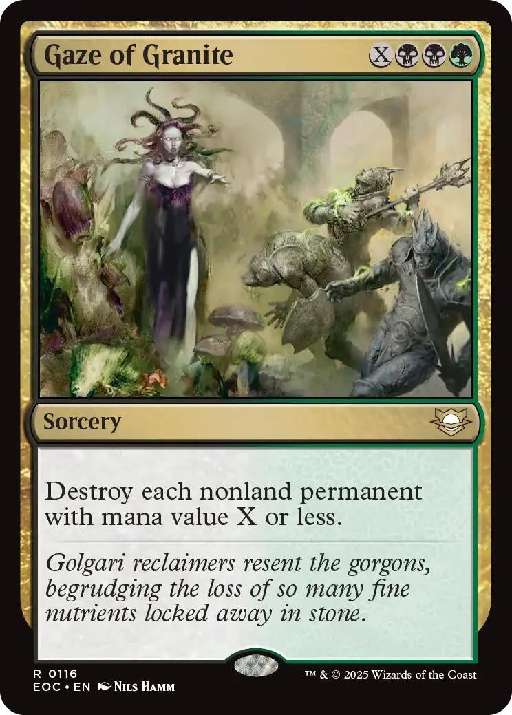 Image for Gaze of Granite (116) [Edge of Eternities] - Magic: The Gathering