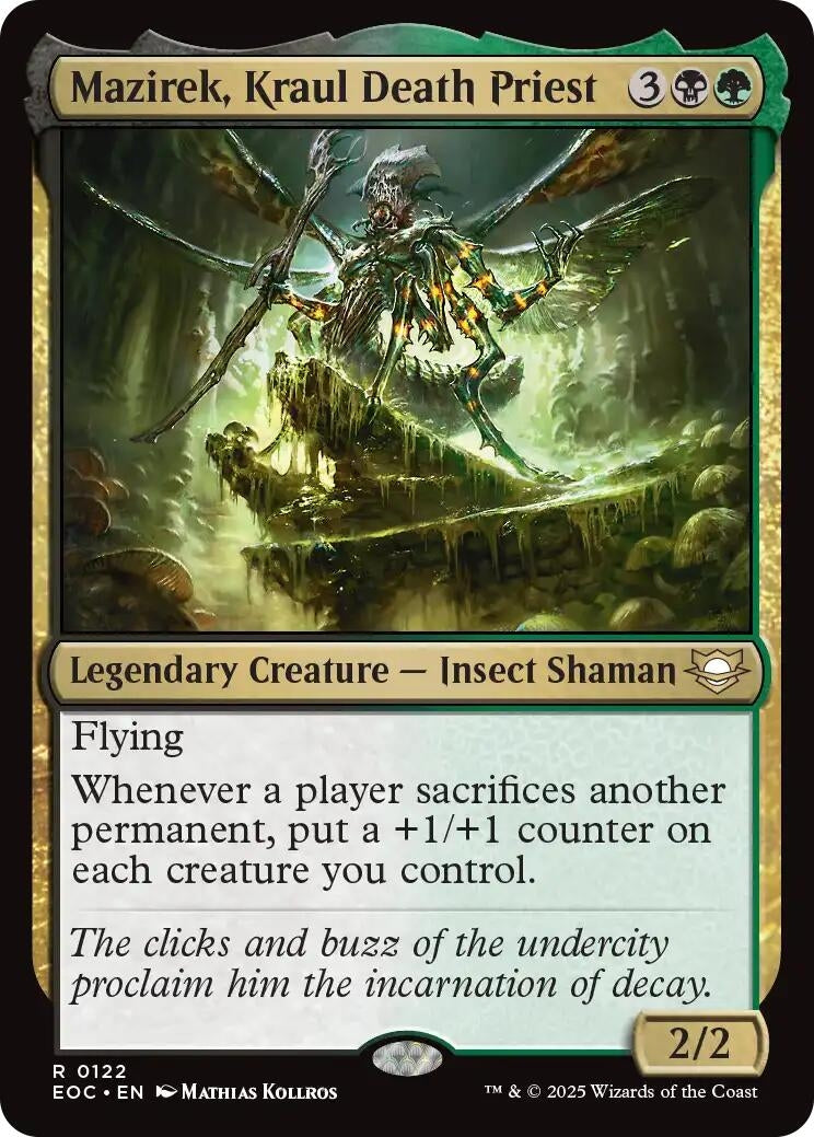 Image for Mazirek, Kraul Death Priest (122) [Edge of Eternities] - Magic: The Gathering