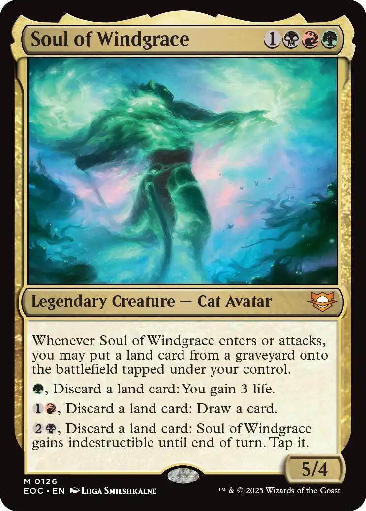 Image for Soul of Windgrace (126) [Edge of Eternities] - Magic: The Gathering