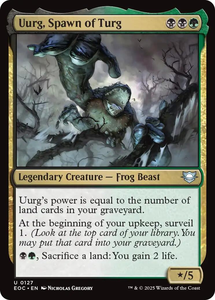 Image for Uurg, Spawn of Turg (127) [Edge of Eternities] - Magic: The Gathering