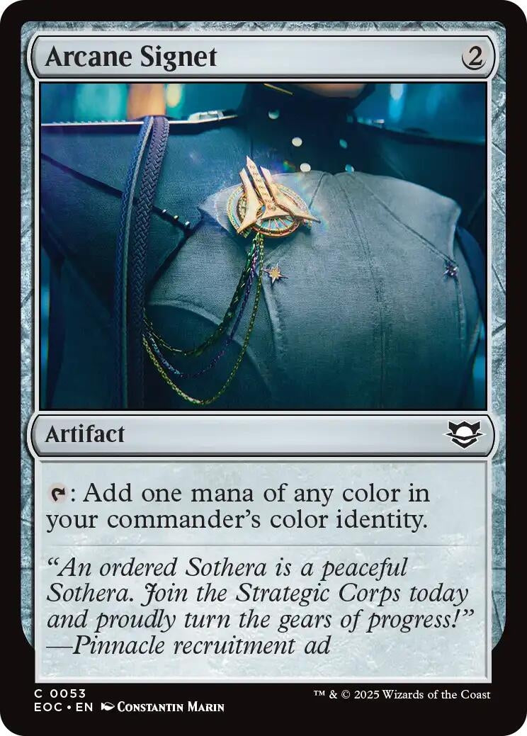 Image for Arcane Signet (53) [Edge of Eternities] - Magic: The Gathering