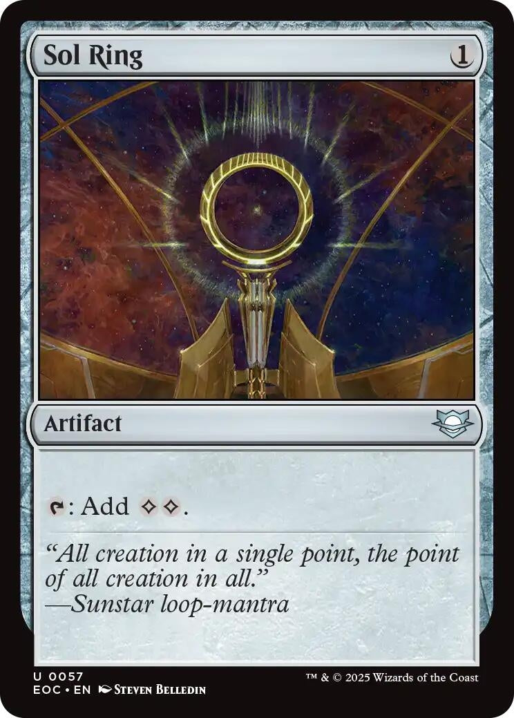 Image for Sol Ring (57) [Edge of Eternities] - Magic: The Gathering