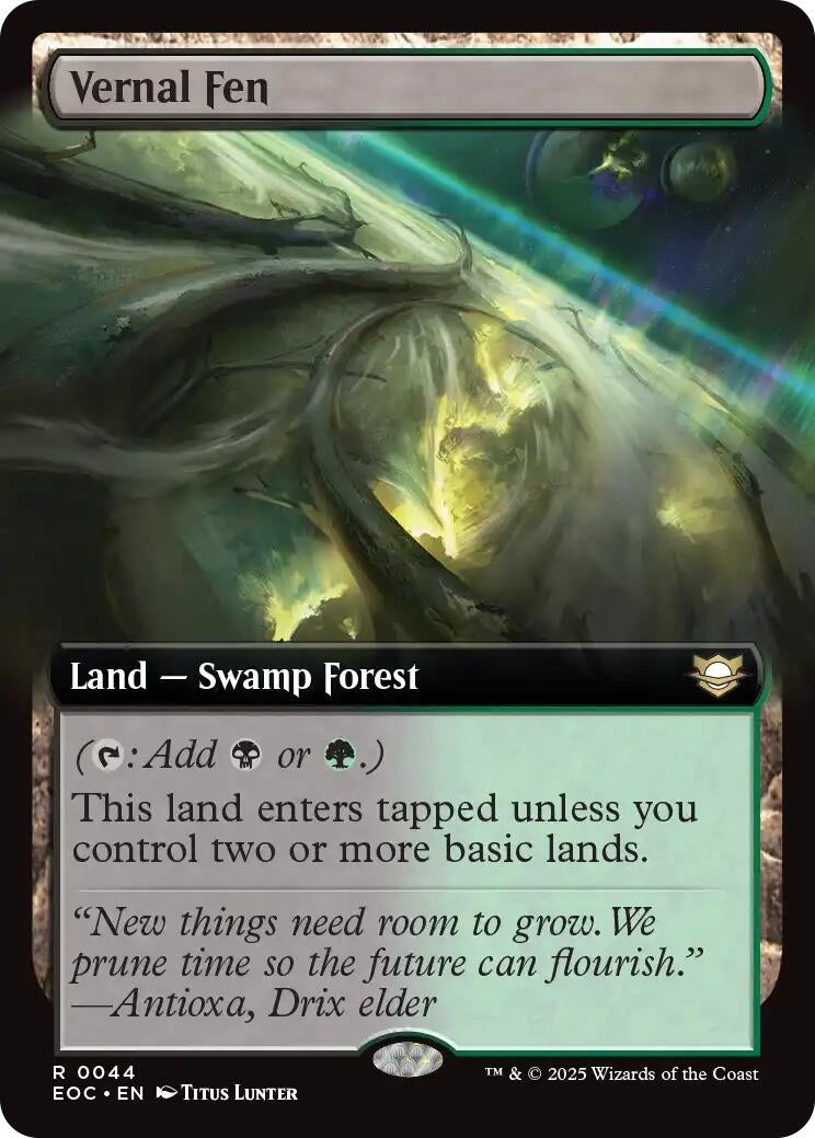 Image for Vernal Fen (Extended Art) (44) [Edge of Eternities] - Magic: The Gathering