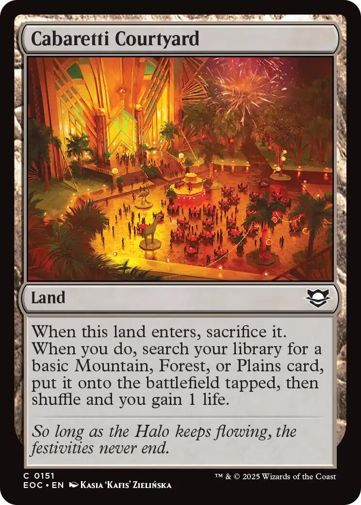 Image for Cabaretti Courtyard (151) [Edge of Eternities] - Magic: The Gathering