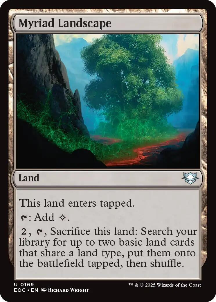 Image for Myriad Landscape (169) [Edge of Eternities] - Magic: The Gathering