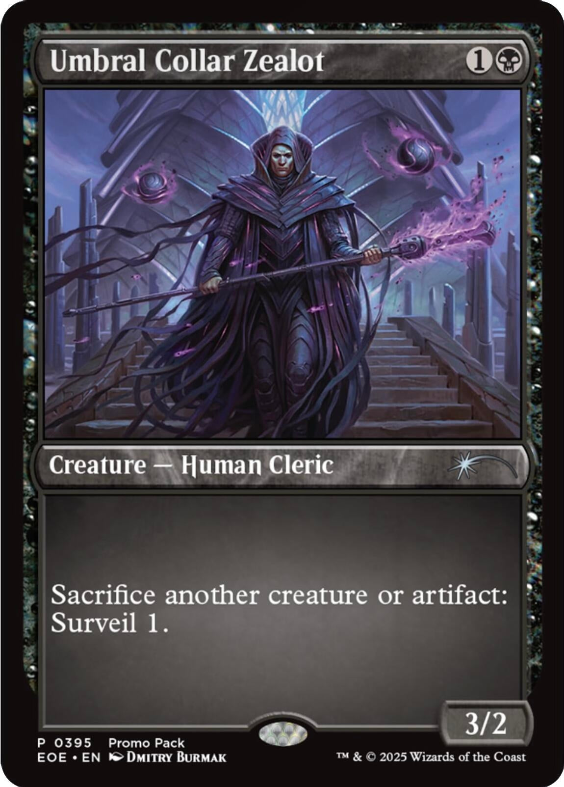 Image for Umbral Collar Zealot (395) [Edge of Eternities] - Magic: The Gathering