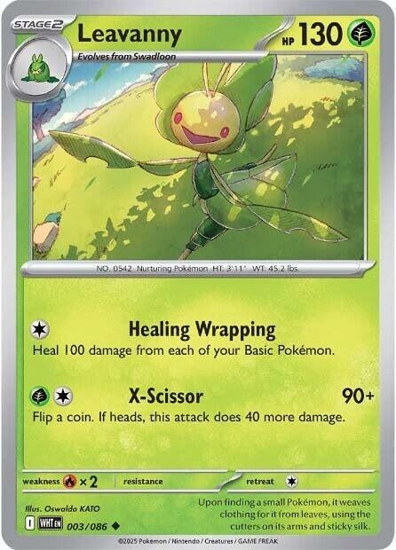 Image for Leavanny (003/086) [SV: White Flare] - Pokemon