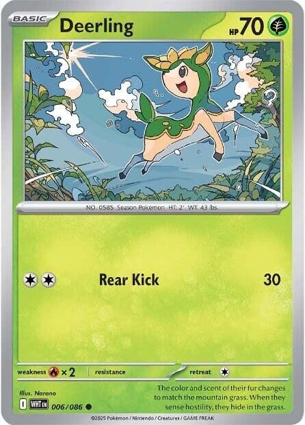 Image for Deerling (006/086) [SV: White Flare] - Pokemon