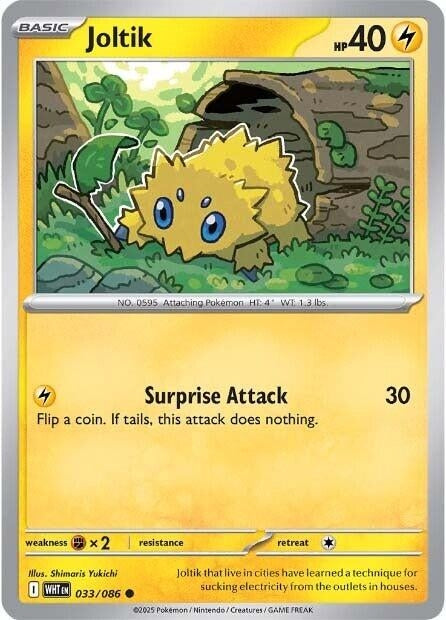 Image for Joltik (033/086) [SV: White Flare] - Pokemon
