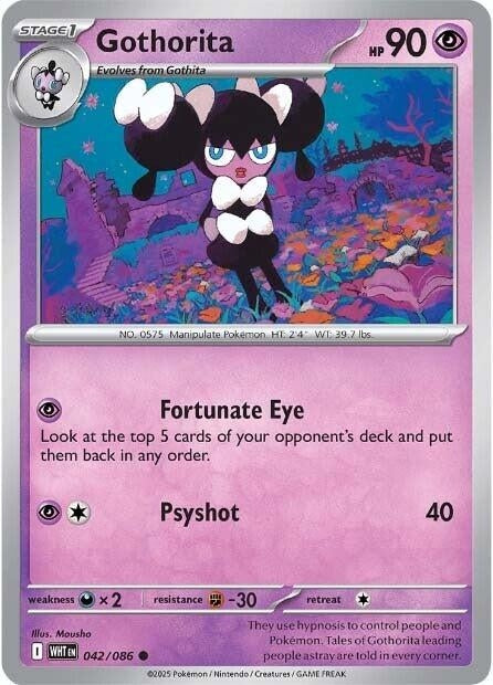 Image for Gothorita (042/086) [SV: White Flare] - Pokemon