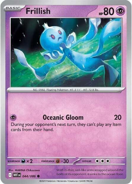 Image for Frillish (044/086) [SV: White Flare] - Pokemon