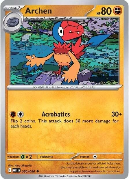 Image for Archen (050/086) [SV: White Flare] - Pokemon