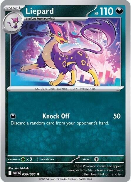 Image for Liepard (056/086) [SV: White Flare] - Pokemon