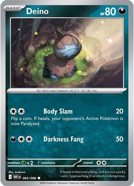 Image for Deino (065/086) [SV: White Flare] - Pokemon