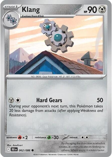 Image for Klang (062/086) [SV: Black Bolt] - Pokemon