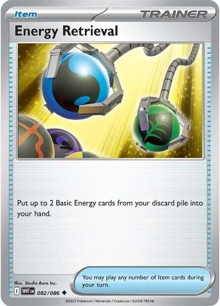 Image for Energy Retrieval (082/086) [SV: White Flare] - Pokemon