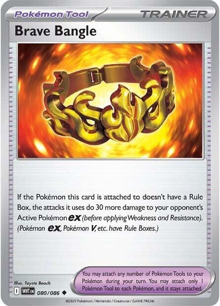 Image for Brave Bangle (080/086) [SV: White Flare] - Pokemon