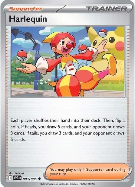 Image for Harlequin (083/086) [SV: White Flare] - Pokemon