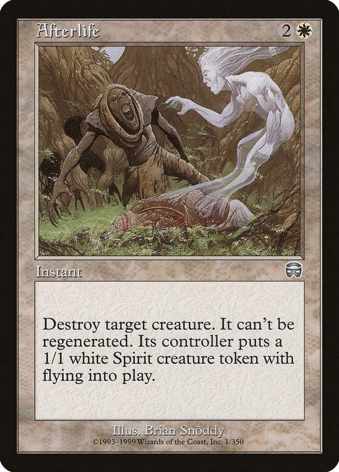 Image for Afterlife (1) [Mercadian Masques] - Magic: The Gathering