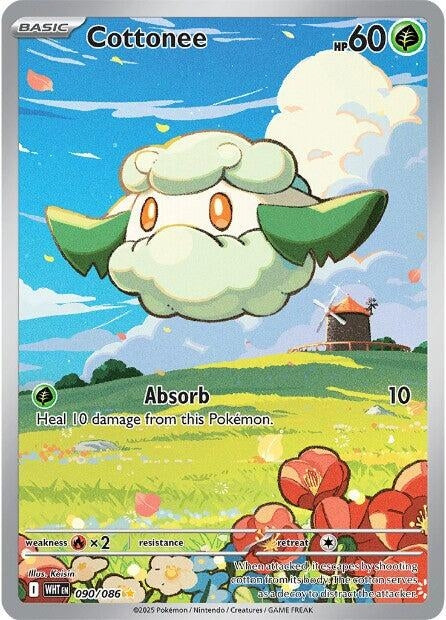Image for Cottonee (090/086) [SV: White Flare] - Pokemon