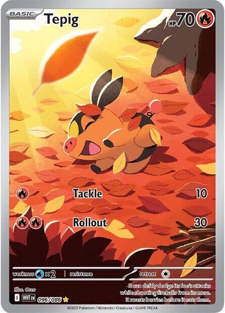 Image for Tepig (096/086) [SV: White Flare] - Pokemon