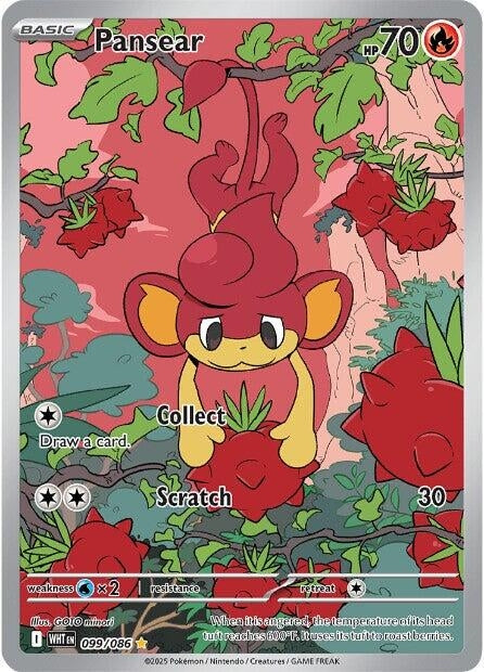 Image for Pansear (099/086) [SV: White Flare] - Pokemon