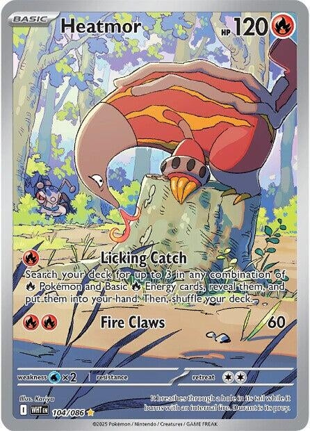 Image for Heatmor (104/086) [SV: White Flare] - Pokemon