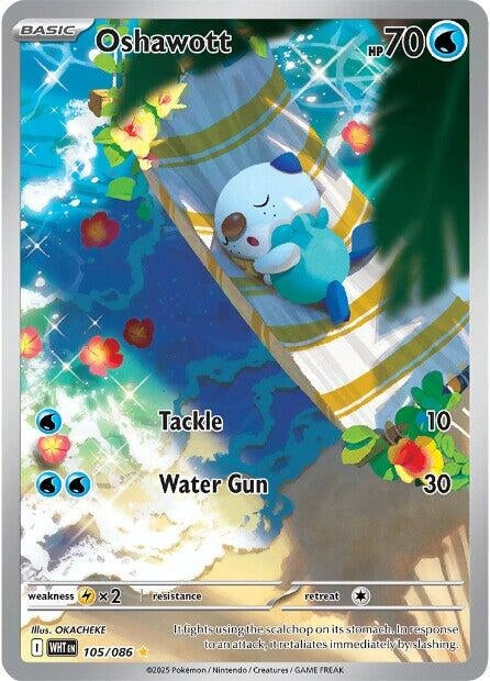 Image for Oshawott (105/086) [SV: White Flare] - Pokemon
