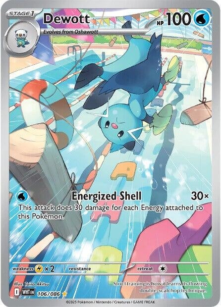 Image for Dewott (106/086) [SV: White Flare] - Pokemon