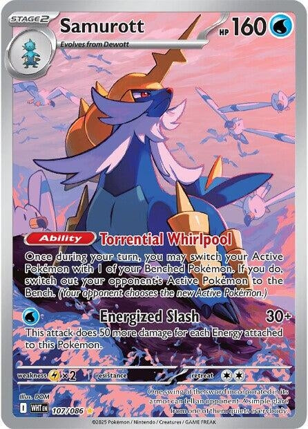 Image for Samurott (107/086) [SV: White Flare] - Pokemon