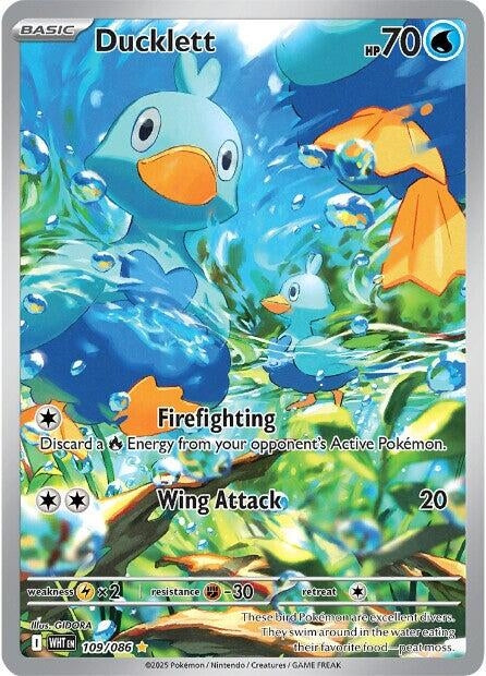 Image for Ducklett (109/086) [SV: White Flare] - Pokemon