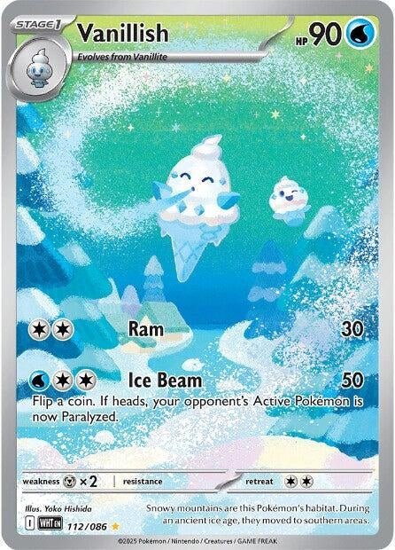 Image for Vanillish (112/086) [SV: White Flare] - Pokemon