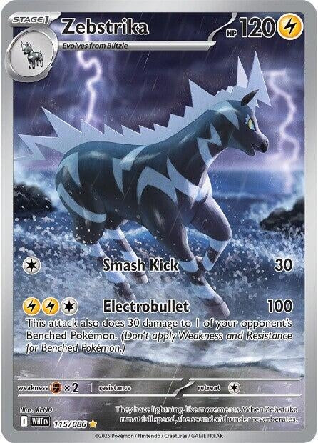 Image for Zebstrika (115/086) [SV: White Flare] - Pokemon