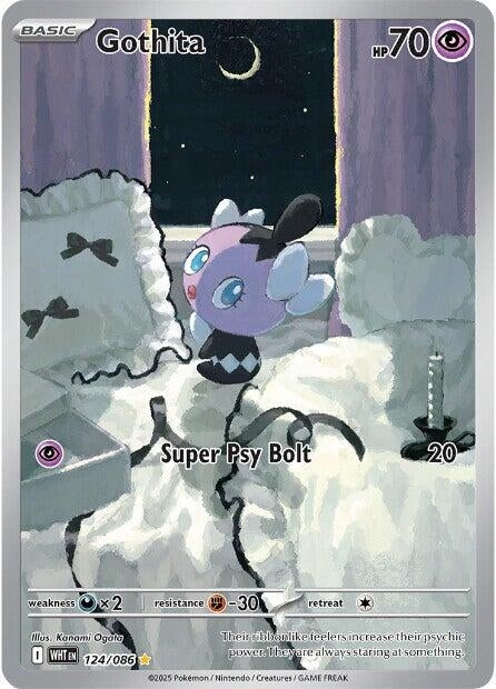 Image for Gothita (124/086) [SV: White Flare] - Pokemon