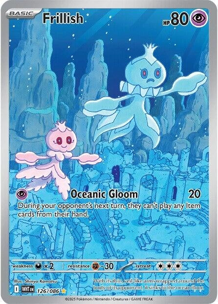 Image for Frillish (126/086) [SV: White Flare] - Pokemon