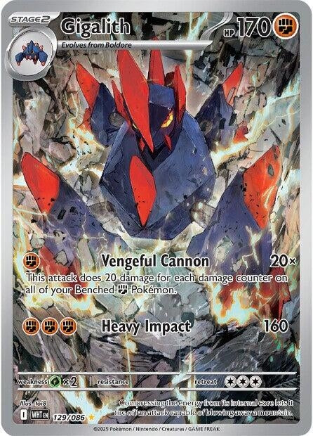 Image for Gigalith (129/086) [SV: White Flare] - Pokemon
