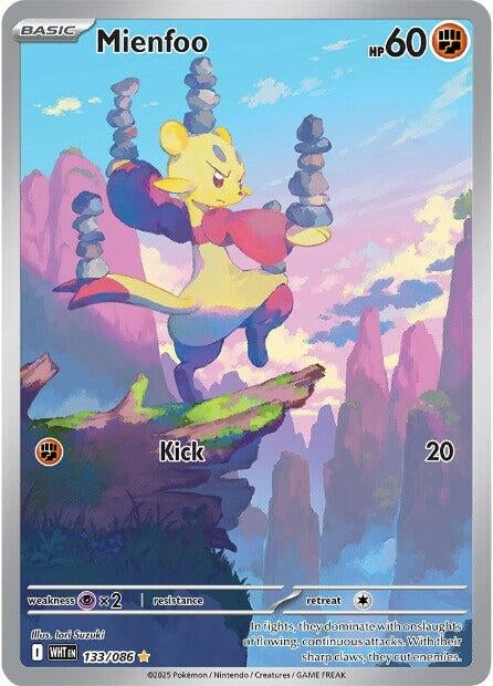 Image for Mienfoo (133/086) [SV: White Flare] - Pokemon