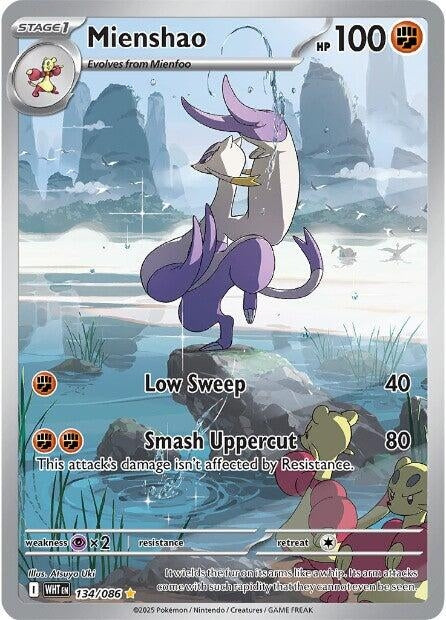 Image for Mienshao (134/086) [SV: White Flare] - Pokemon