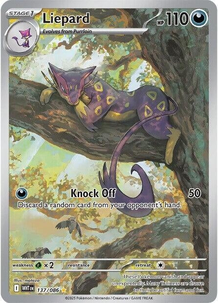Image for Liepard (137/086) [SV: White Flare] - Pokemon