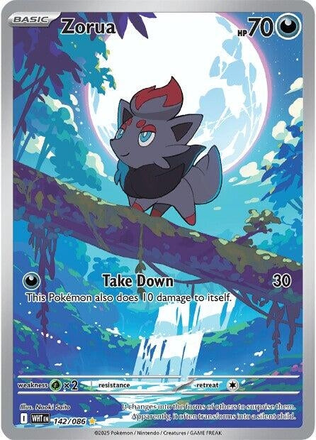 Image for Zorua (142/086) [SV: White Flare] - Pokemon