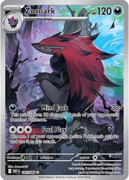 Image for Zoroark (143/086) [SV: White Flare] - Pokemon