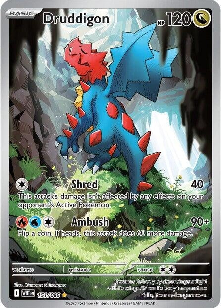 Image for Druddigon (151/086) [SV: White Flare] - Pokemon
