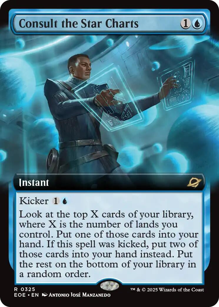 Image for Consult the Star Charts (Extended Art) (325) [Edge of Eternities] - Magic: The Gathering