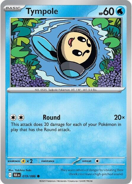 Image for Tympole (019/086) [SV: Black Bolt] - Pokemon